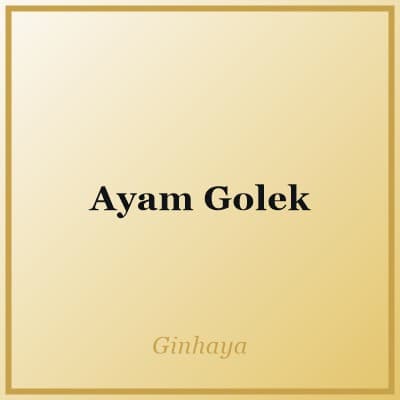 Ayam Golek