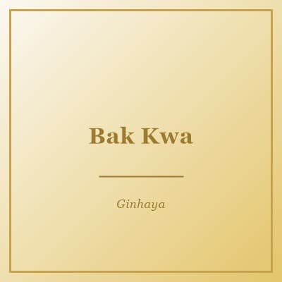 Bak Kwa