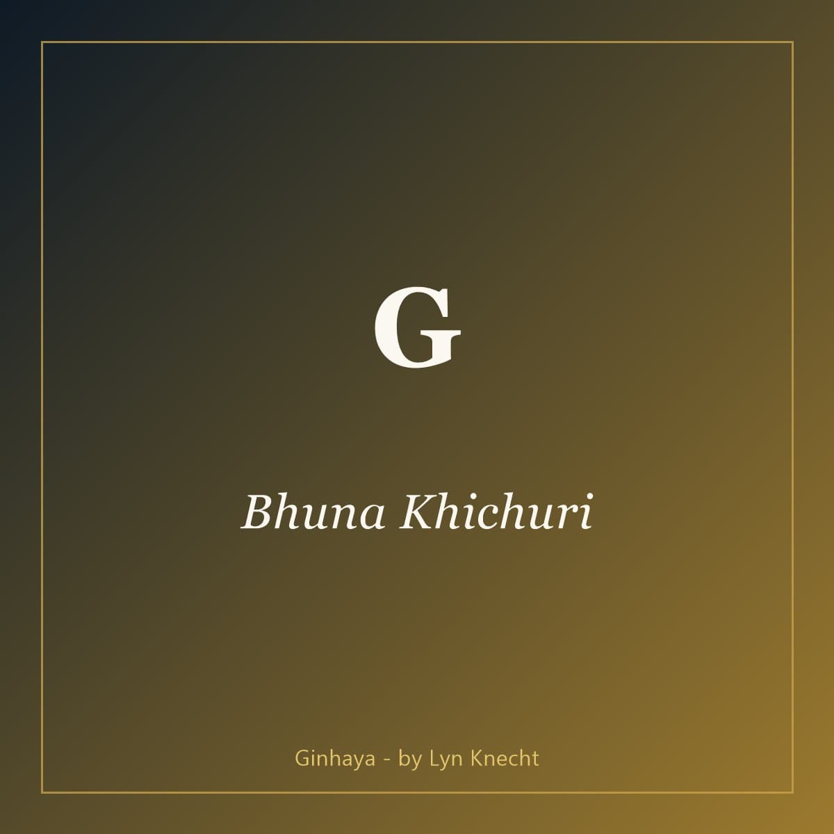 Bhuna Khichuri