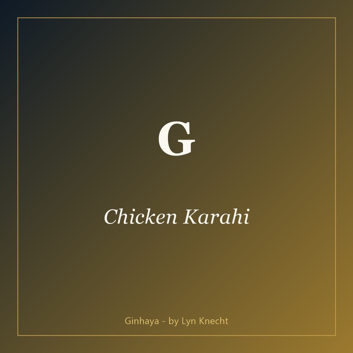Chicken Karahi