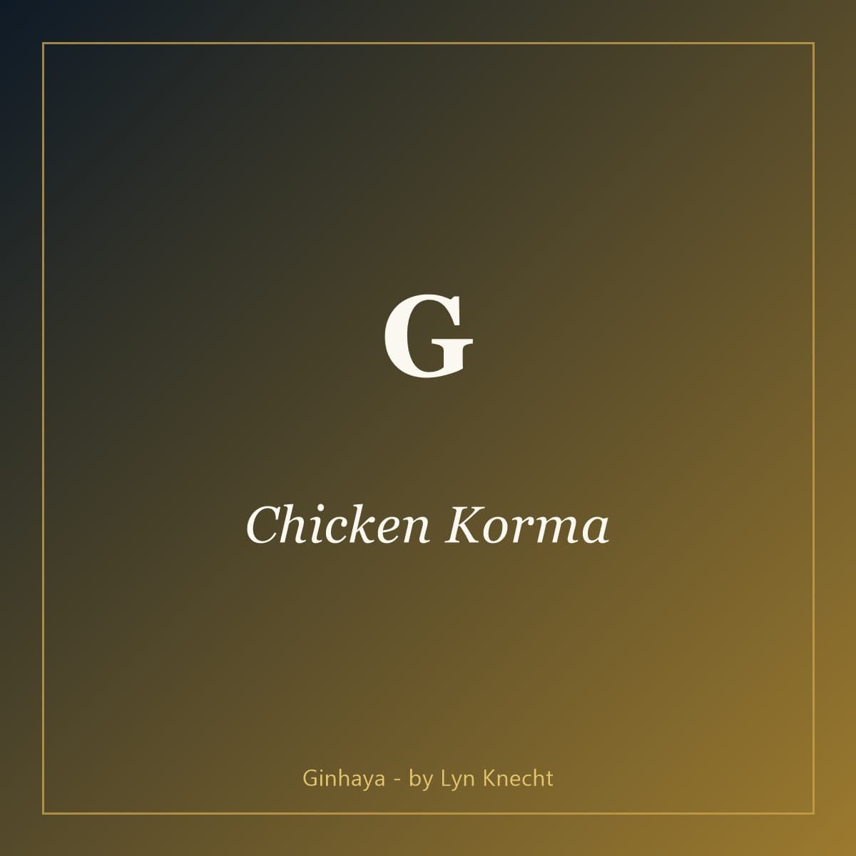 Chicken Korma