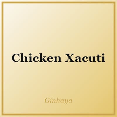 Chicken Xacuti