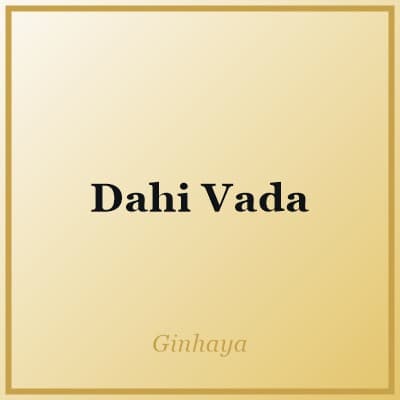 Dahi Vada
