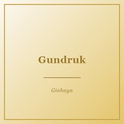 Gundruk