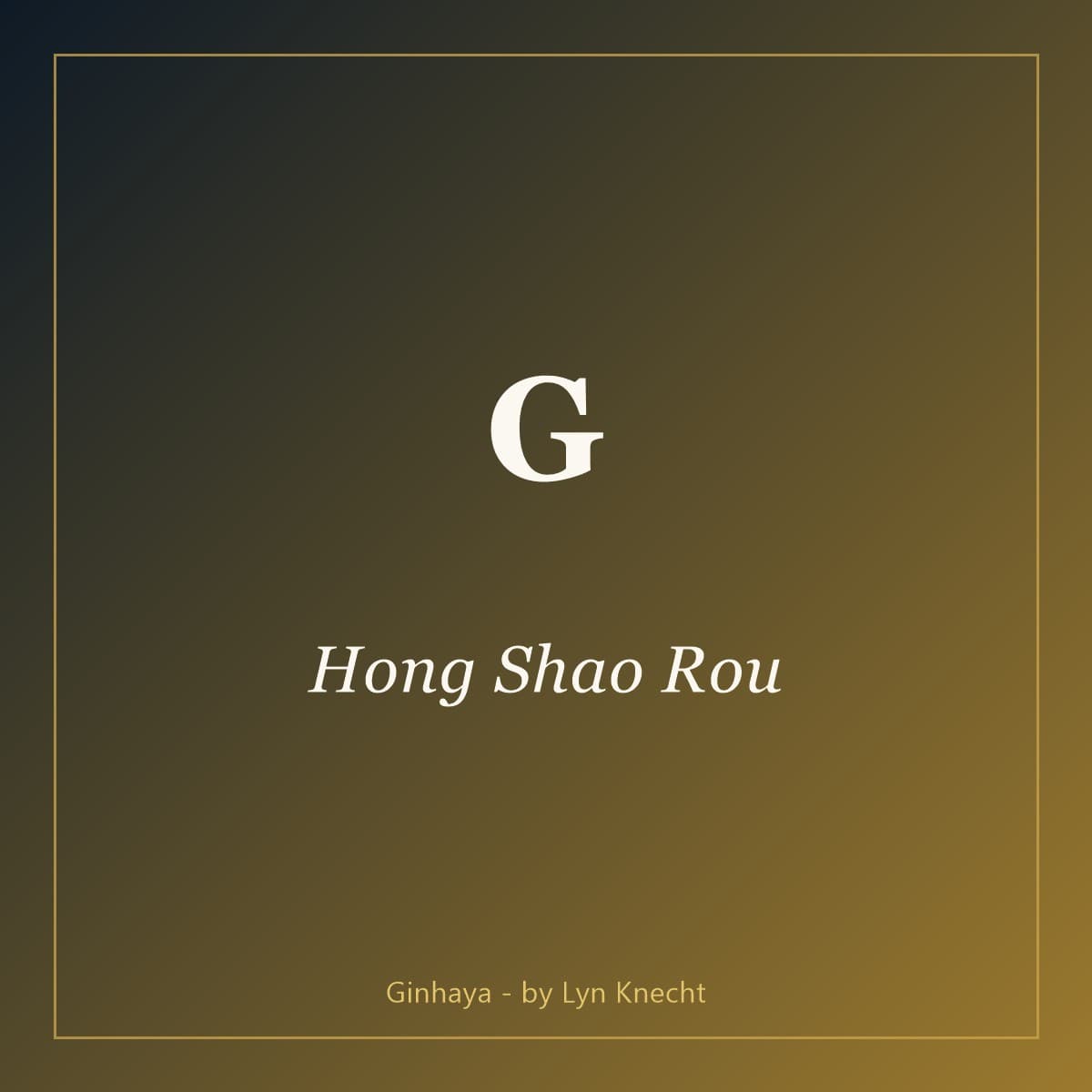 Hong Shao Rou