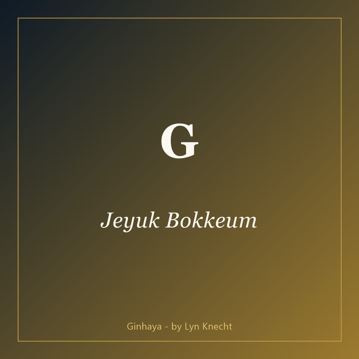 Jeyuk Bokkeum