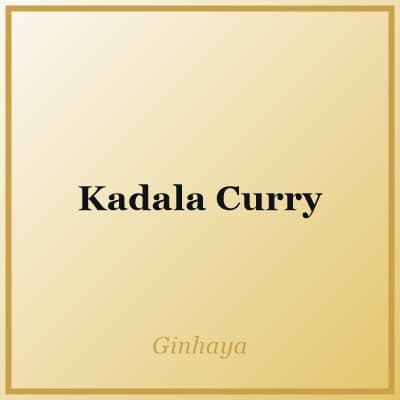 Kadala Curry