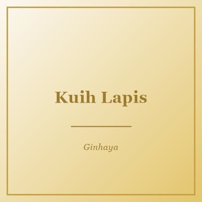 Kuih Lapis