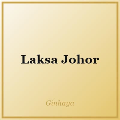 Laksa Johor
