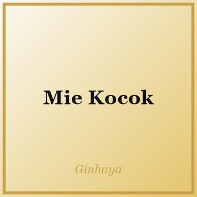 Mie Kocok