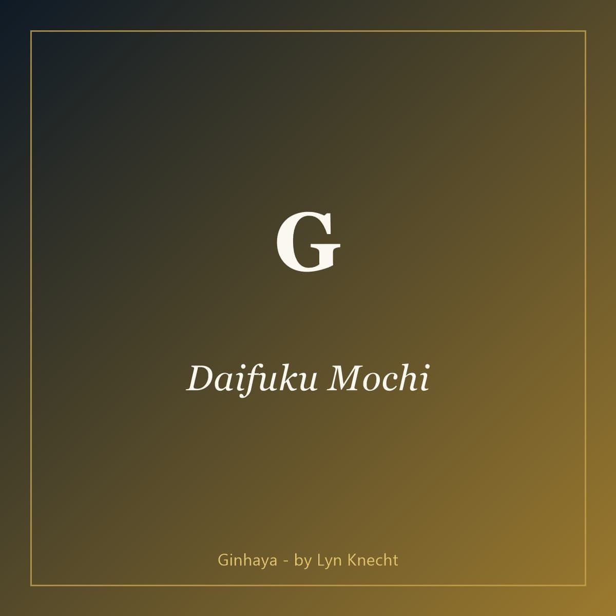 Daifuku Mochi