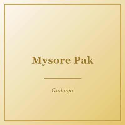 Mysore Pak