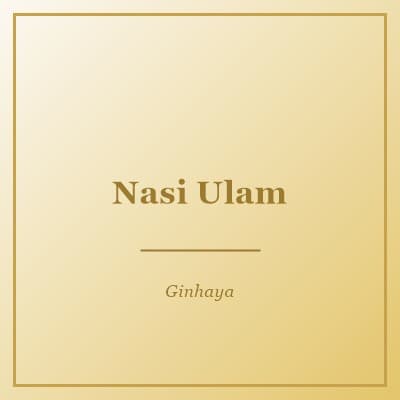 Nasi Ulam