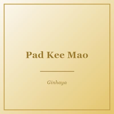 Pad Kee Mao