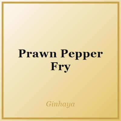 Prawn Pepper Fry