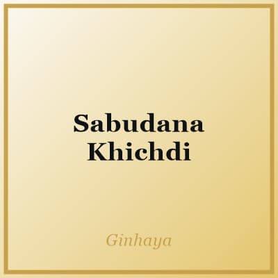 Sabudana Khichdi