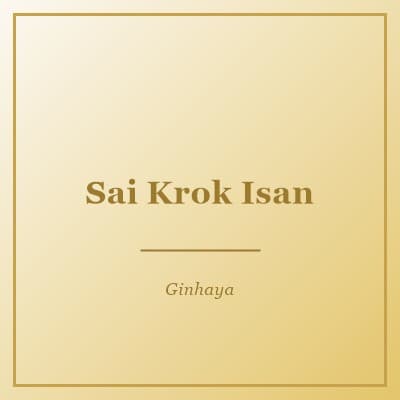 Sai Krok Isan