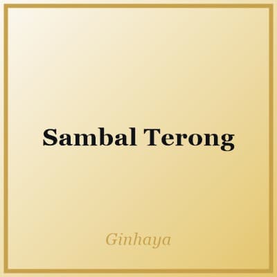 Sambal Terong