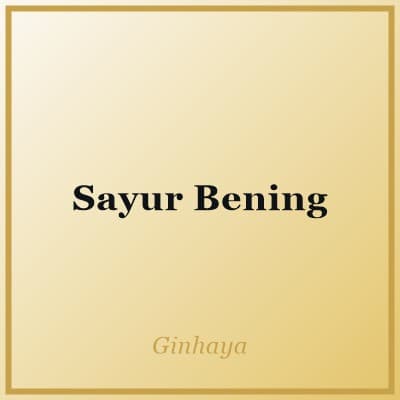 Sayur Bening