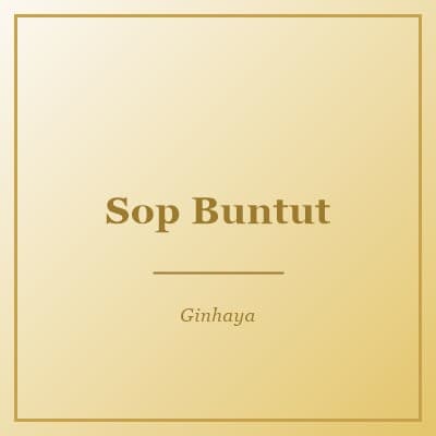 Sop Buntut