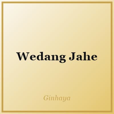 Wedang Jahe
