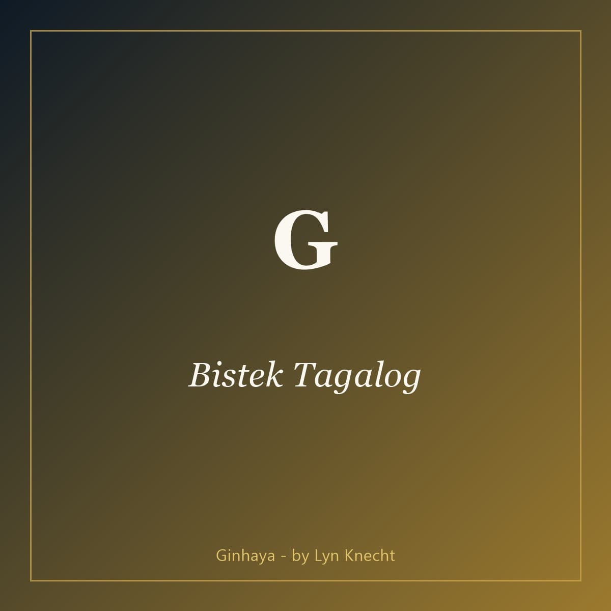 Bistek Tagalog