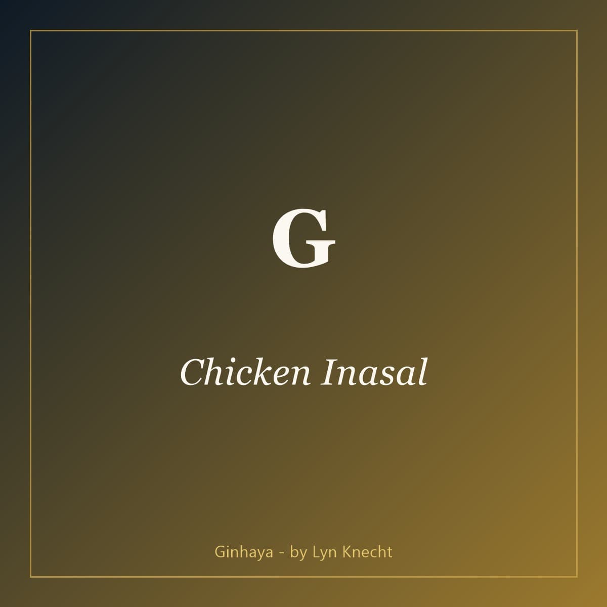 Chicken Inasal
