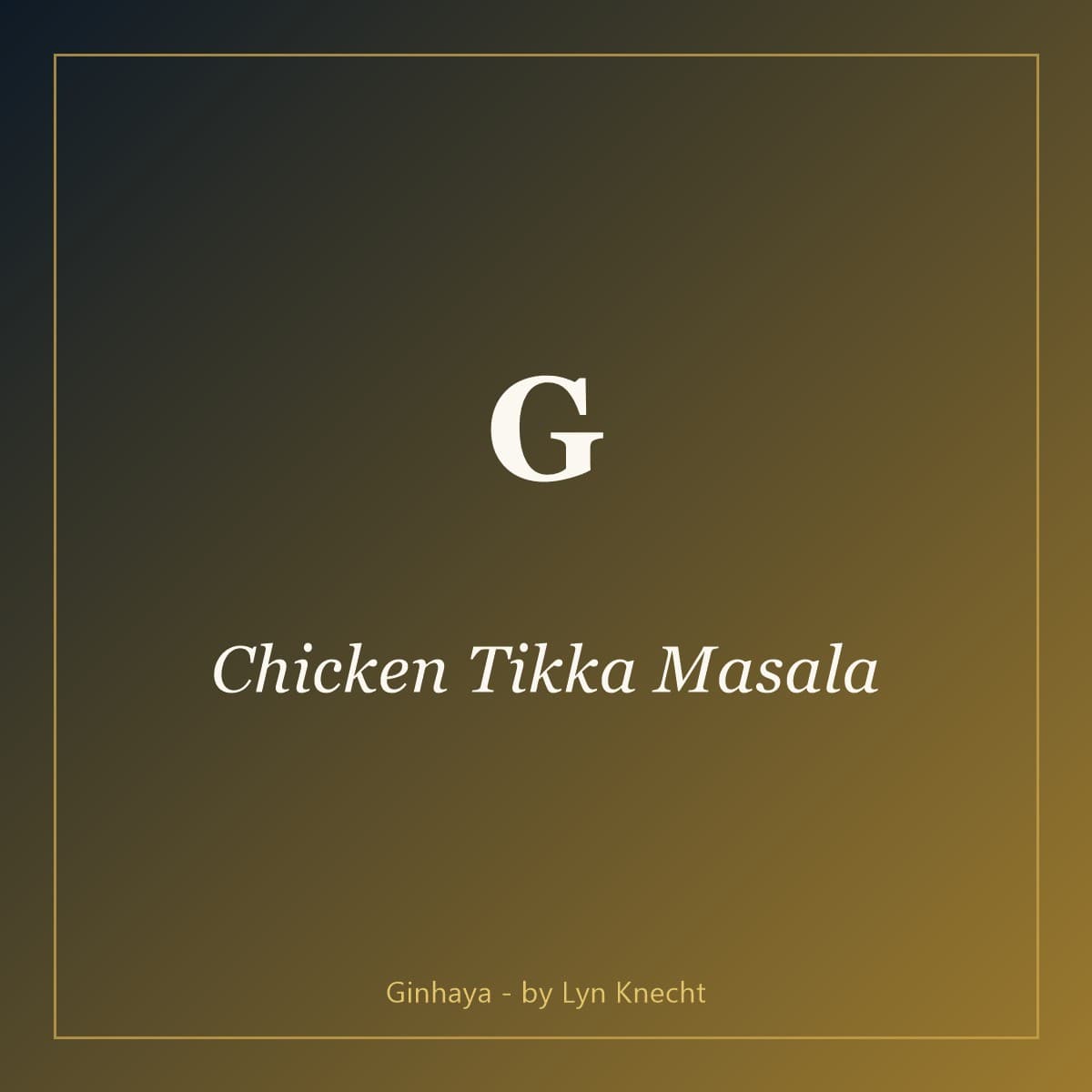 Chicken Tikka Masala