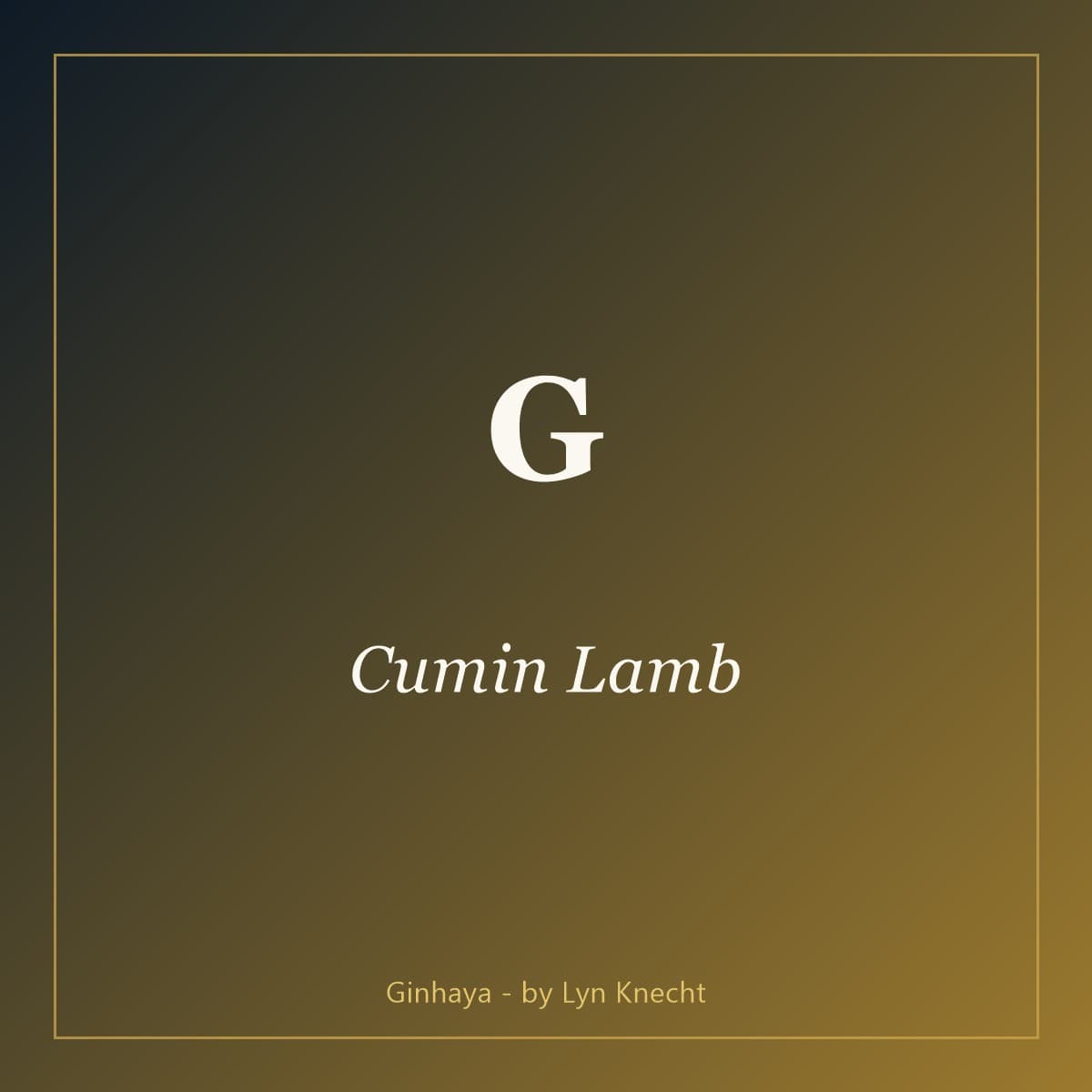 Kreuzkümmel-Lamm