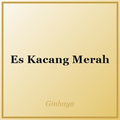 Es Kacang Merah