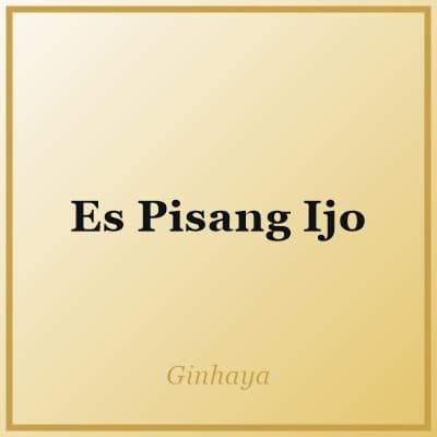 Es Pisang Ijo