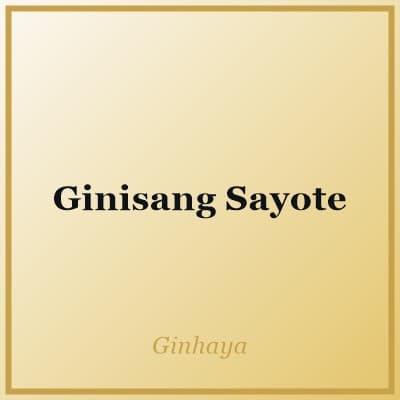 Ginisang Sayote
