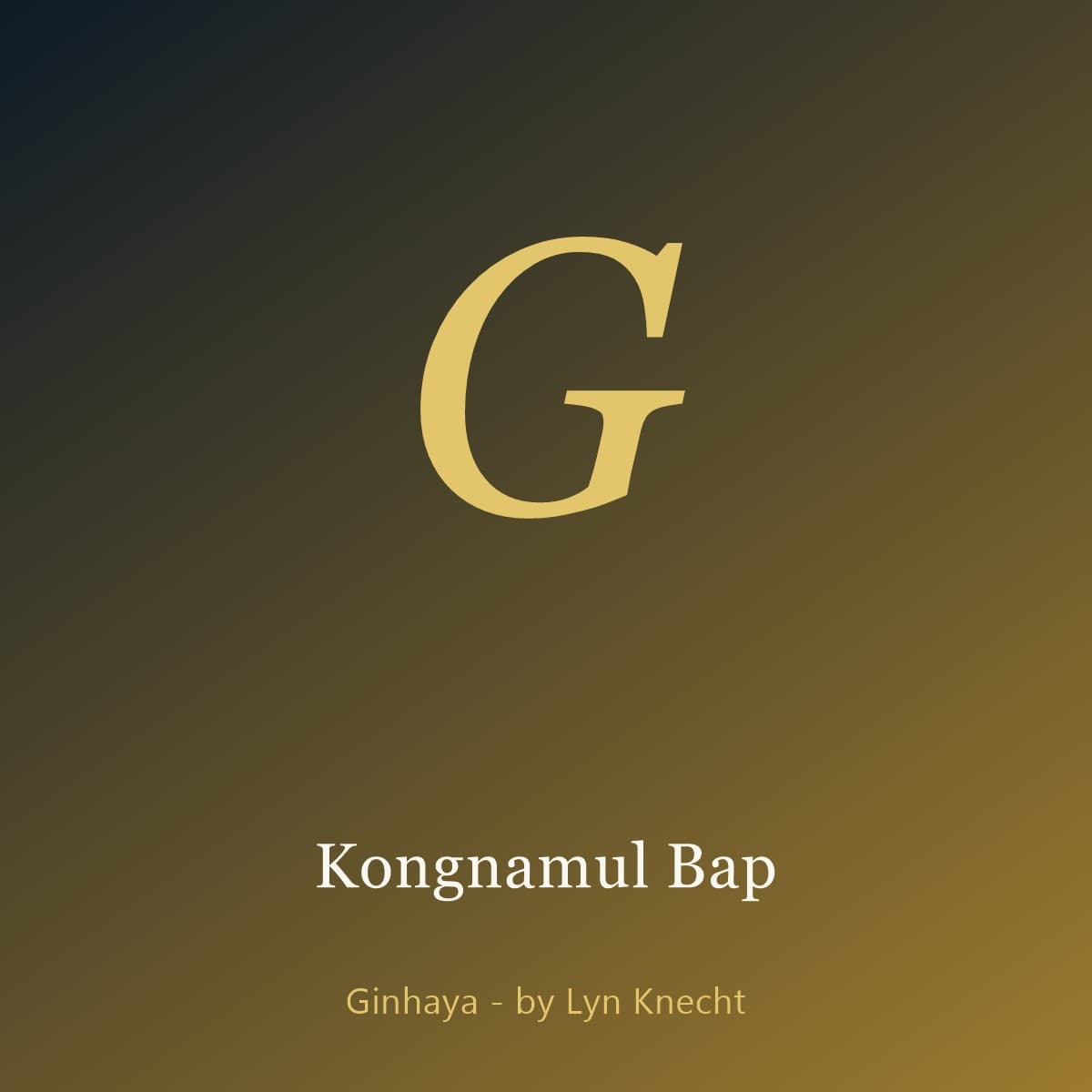 Kongnamul Bap