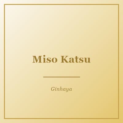 Miso Katsu
