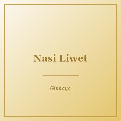 Nasi Liwet