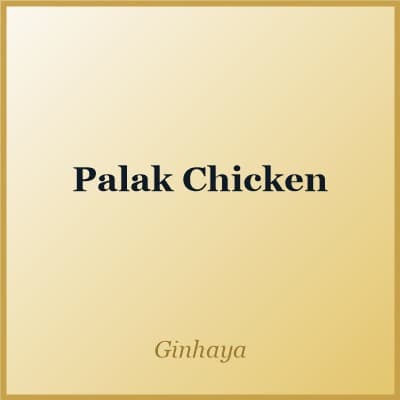 Palak Chicken