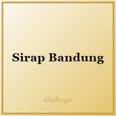 Sirap Bandung