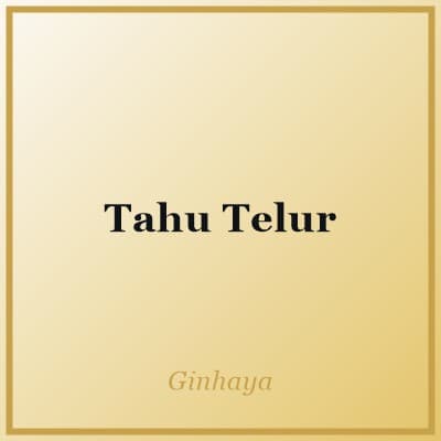 Tahu Telur